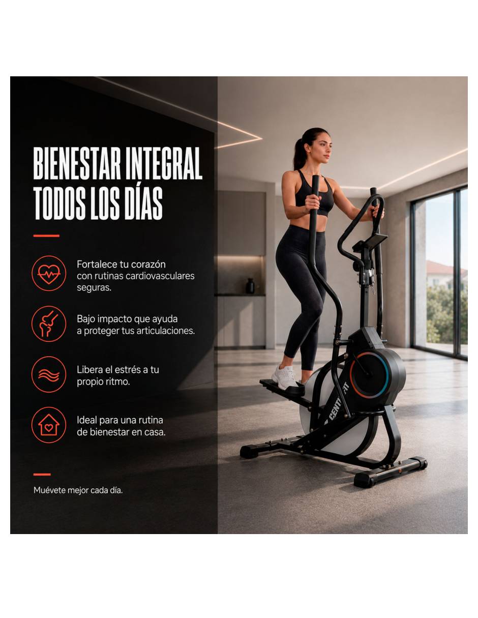 Elíptica MKZ-ELIPMAG 3en1 6