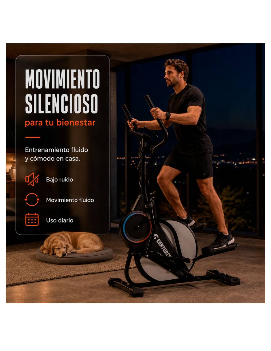 Elíptica MKZ-ELIPMAG 3en1 7