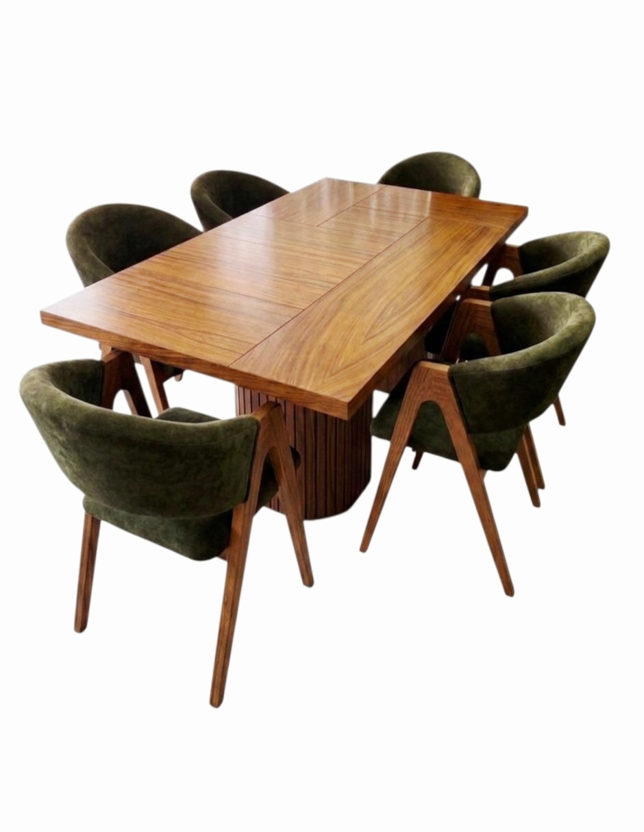 Comedor para 6 personas de madera 1