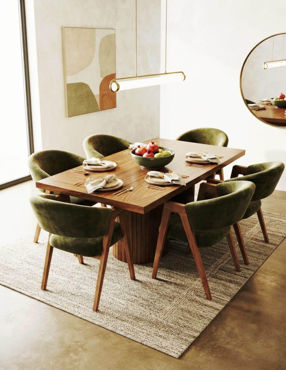 Comedor para 6 personas de madera