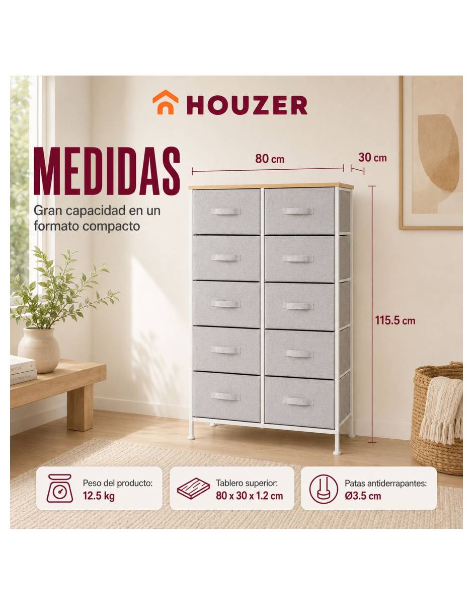 Cómoda de acero 6
