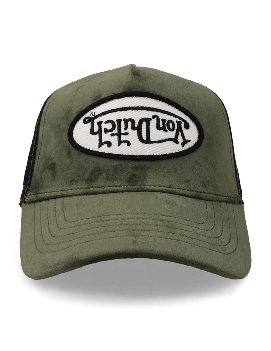 Gorra visera curva snapback Von Dutch Sage Green Verde Ajustable para adulto
