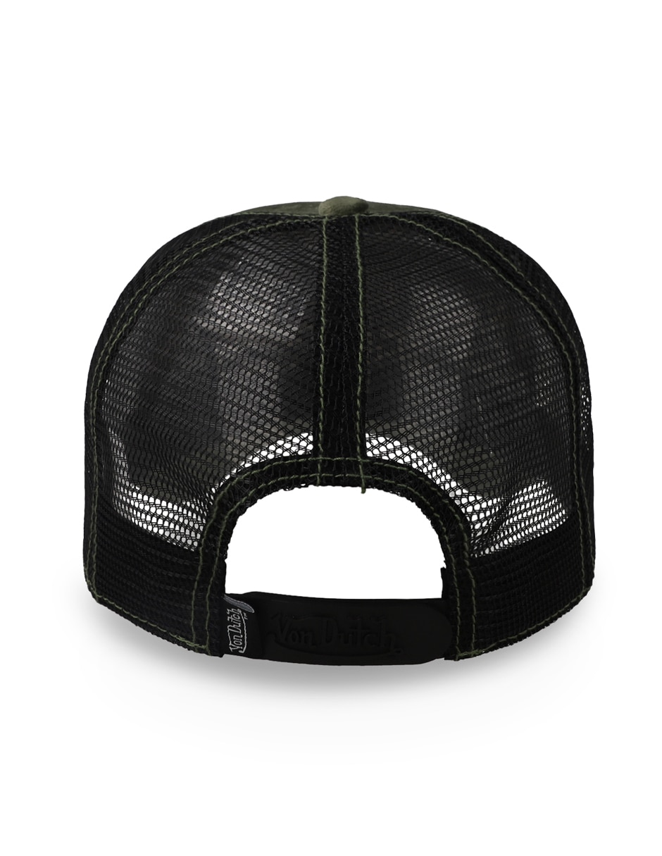 Gorra visera curva snapback Von Dutch Sage Green Verde Ajustable para adulto 2