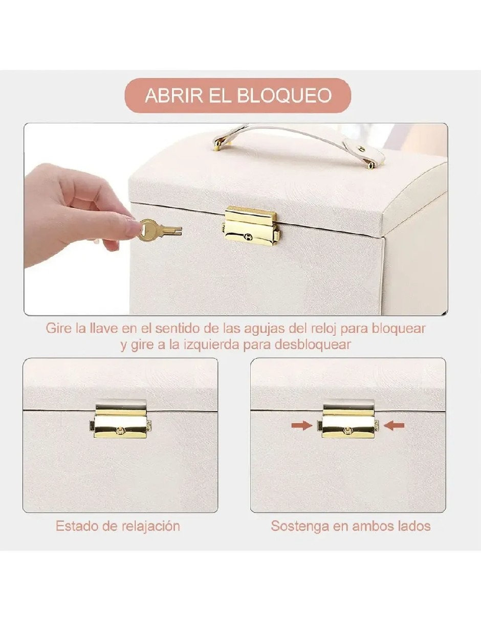 Alhajero con espejo y cerradura 3