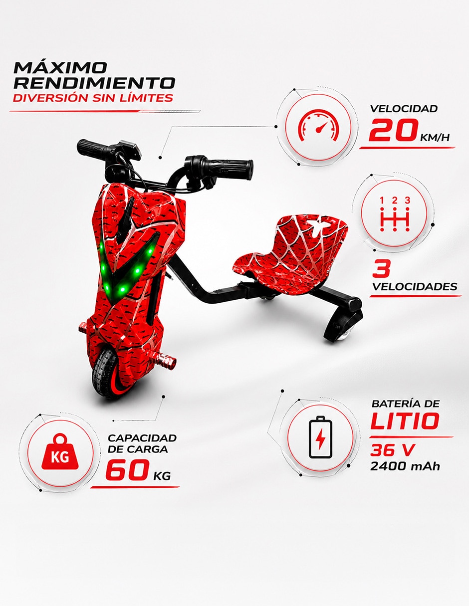 Patin/Scooter eléctrico BB061-1 3
