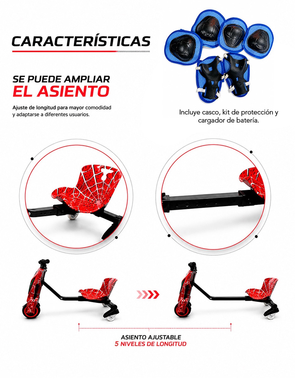 Patin/Scooter eléctrico BB061-1 7