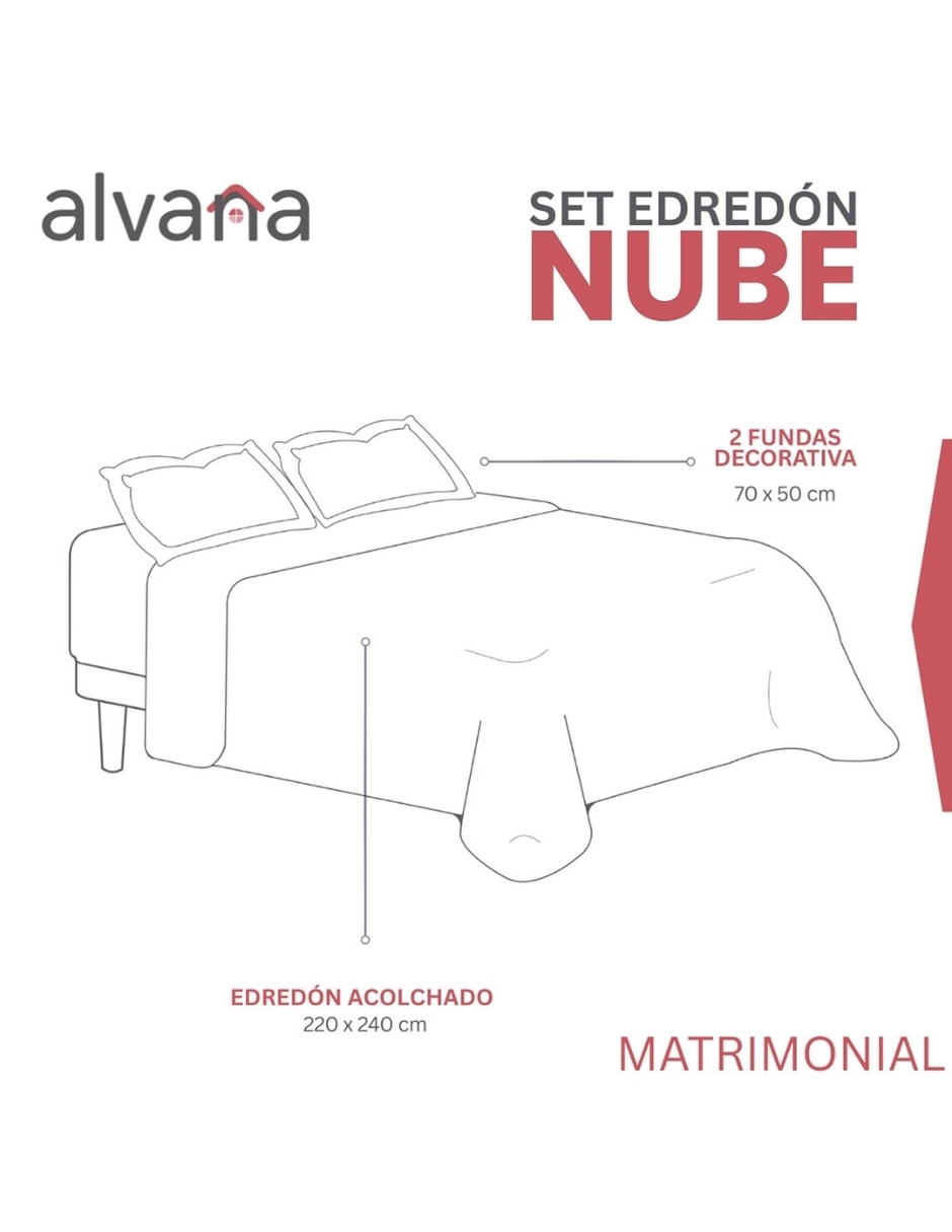 Set edredón Nube 8