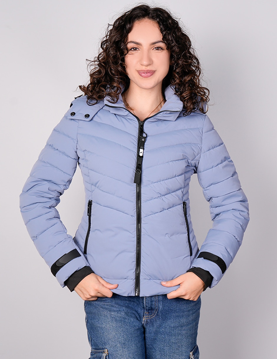 Chamarra casual stretch para mujer