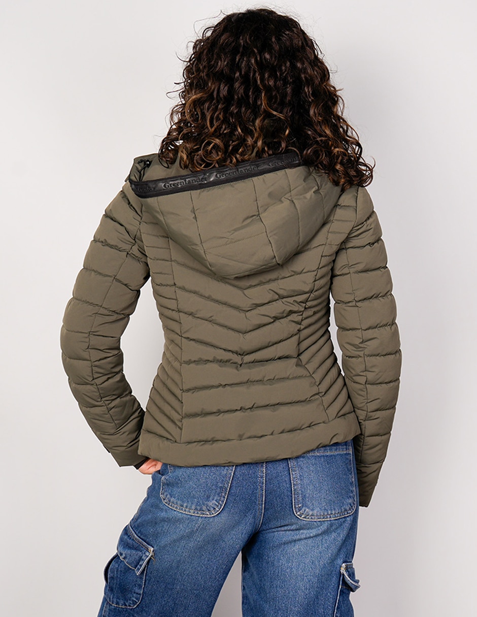 Chamarra casual stretch para mujer 2