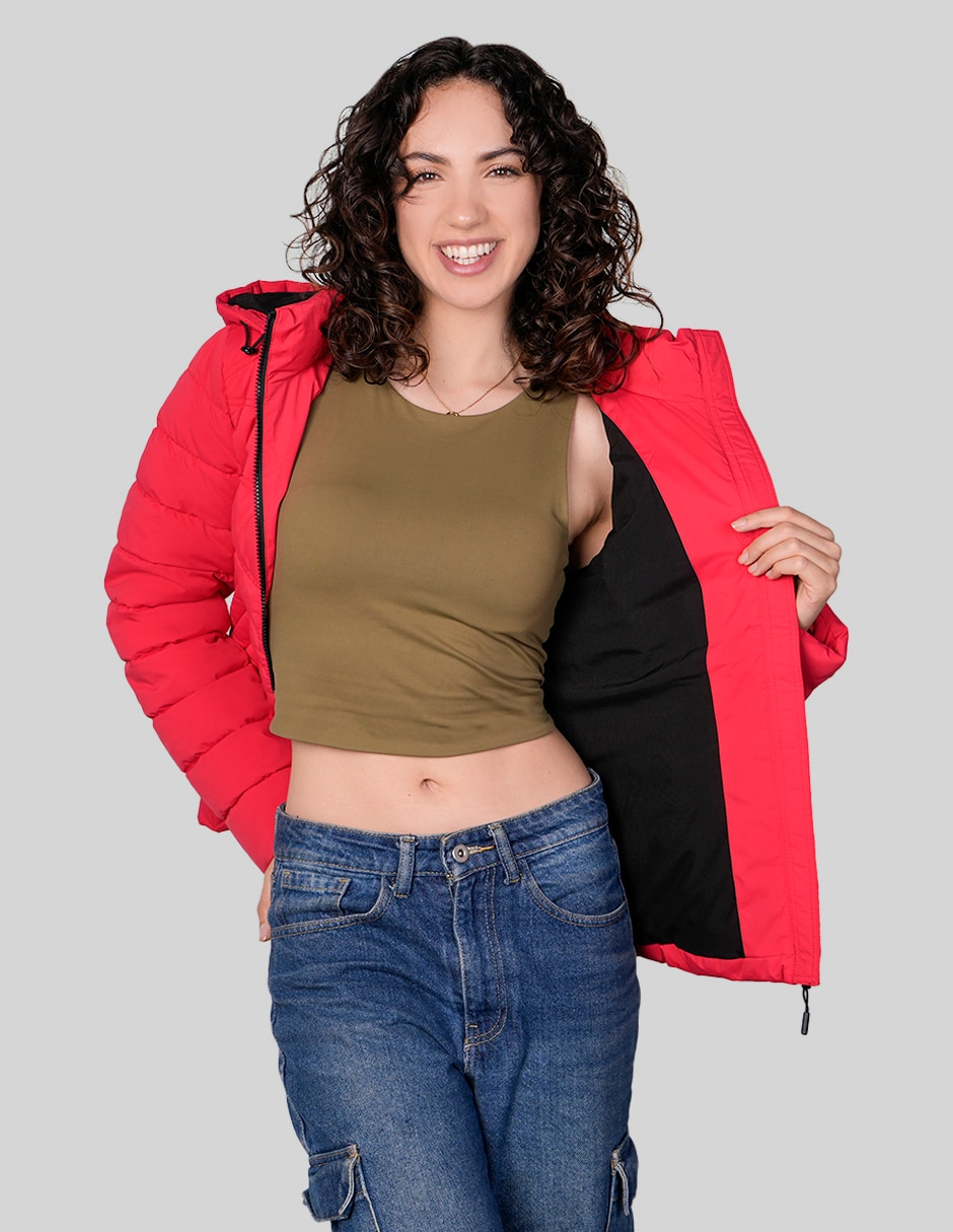 Chamarra casual stretch para mujer 5