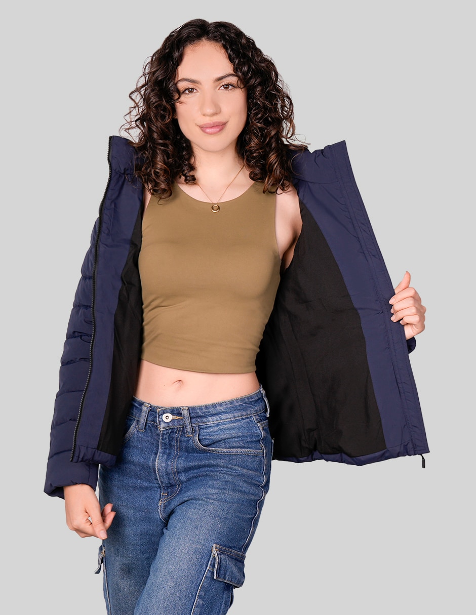 Chamarra casual stretch para mujer 2