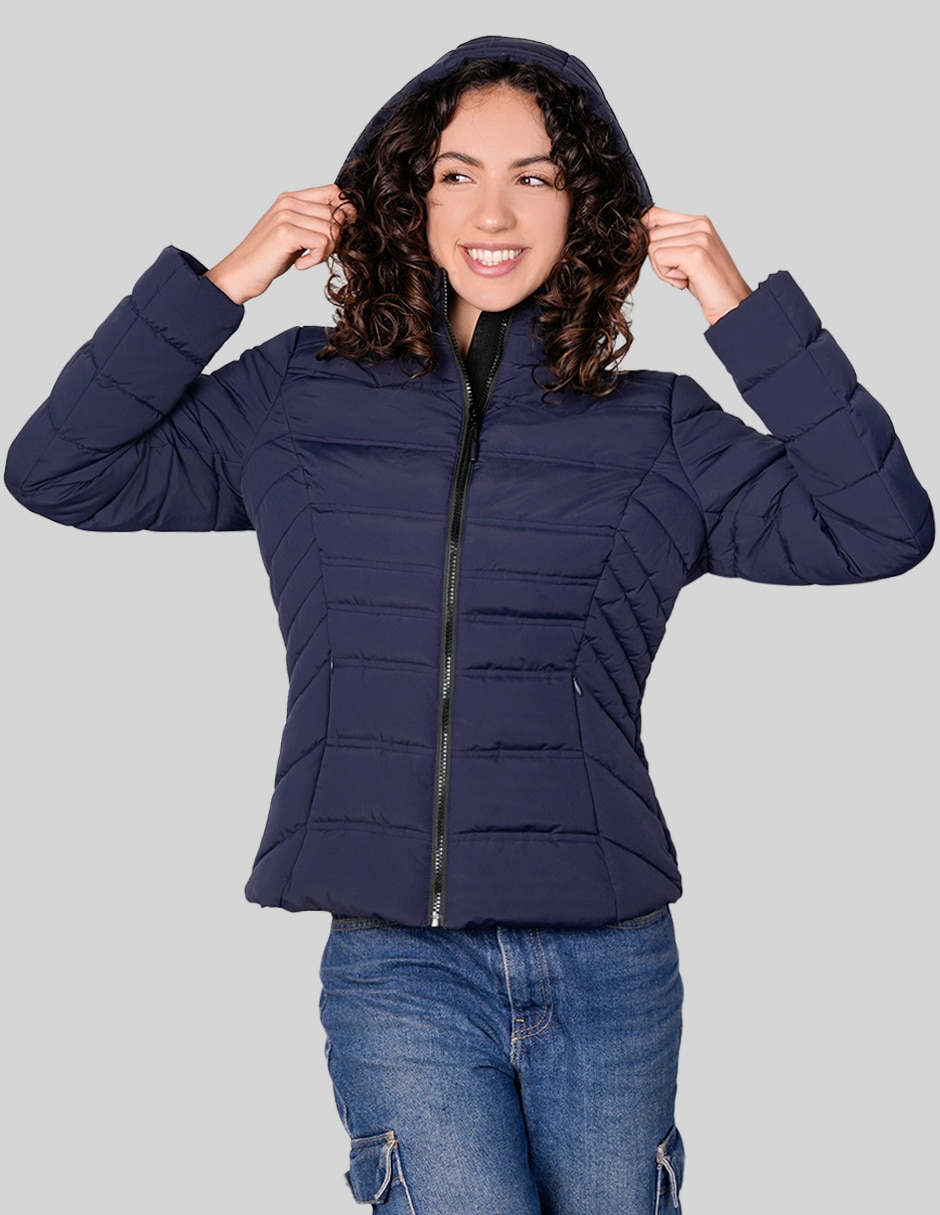 Chamarra casual stretch para mujer 3