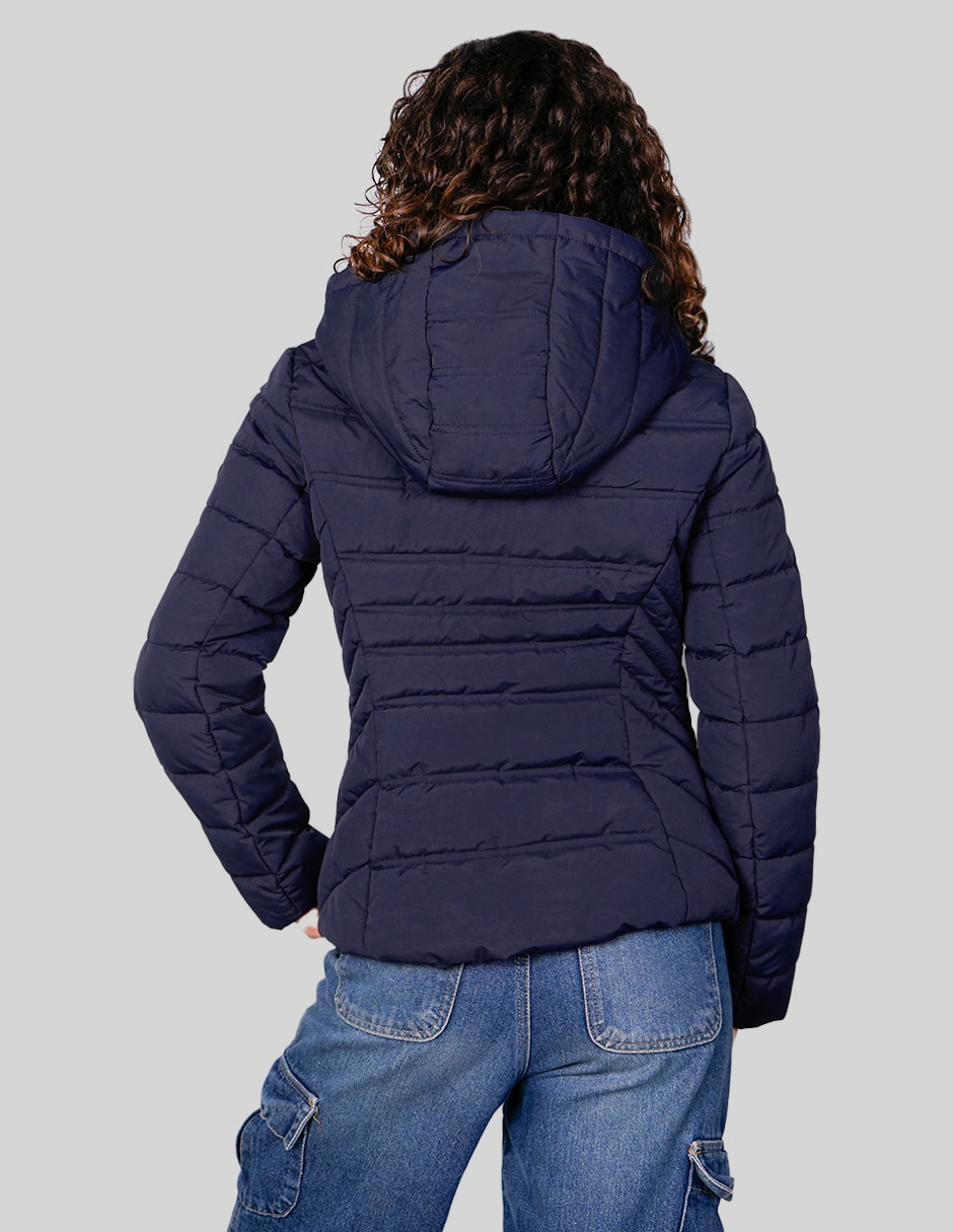 Chamarra casual stretch para mujer 4