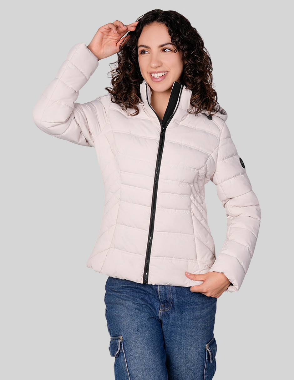 Chamarra casual stretch para mujer