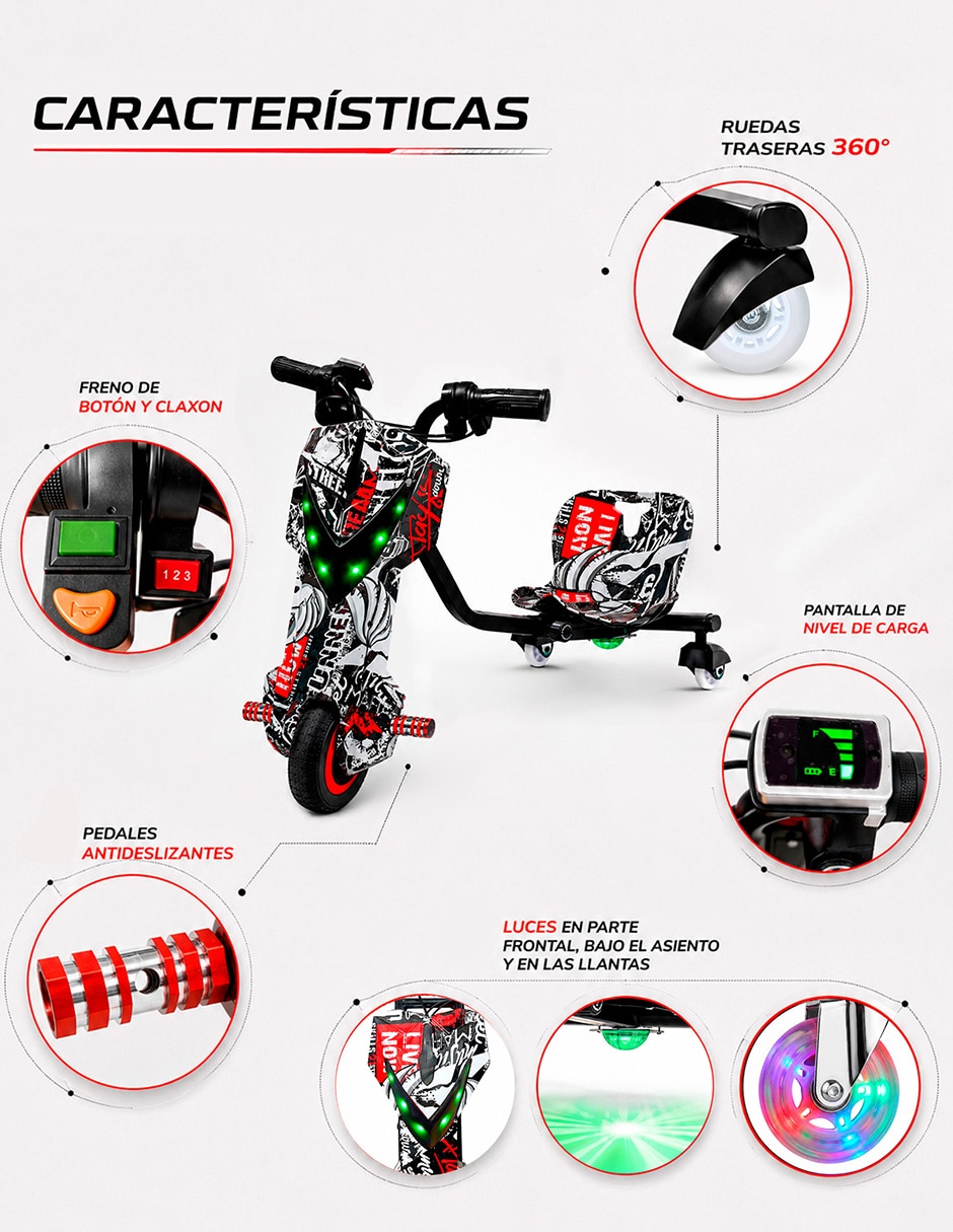Patin/Scooter eléctrico BB061-4 3