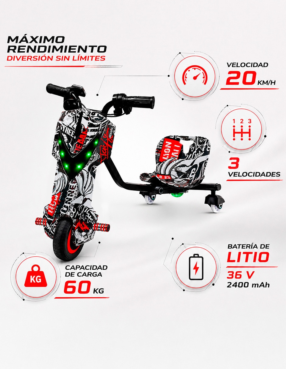 Patin/Scooter eléctrico BB061-4 4