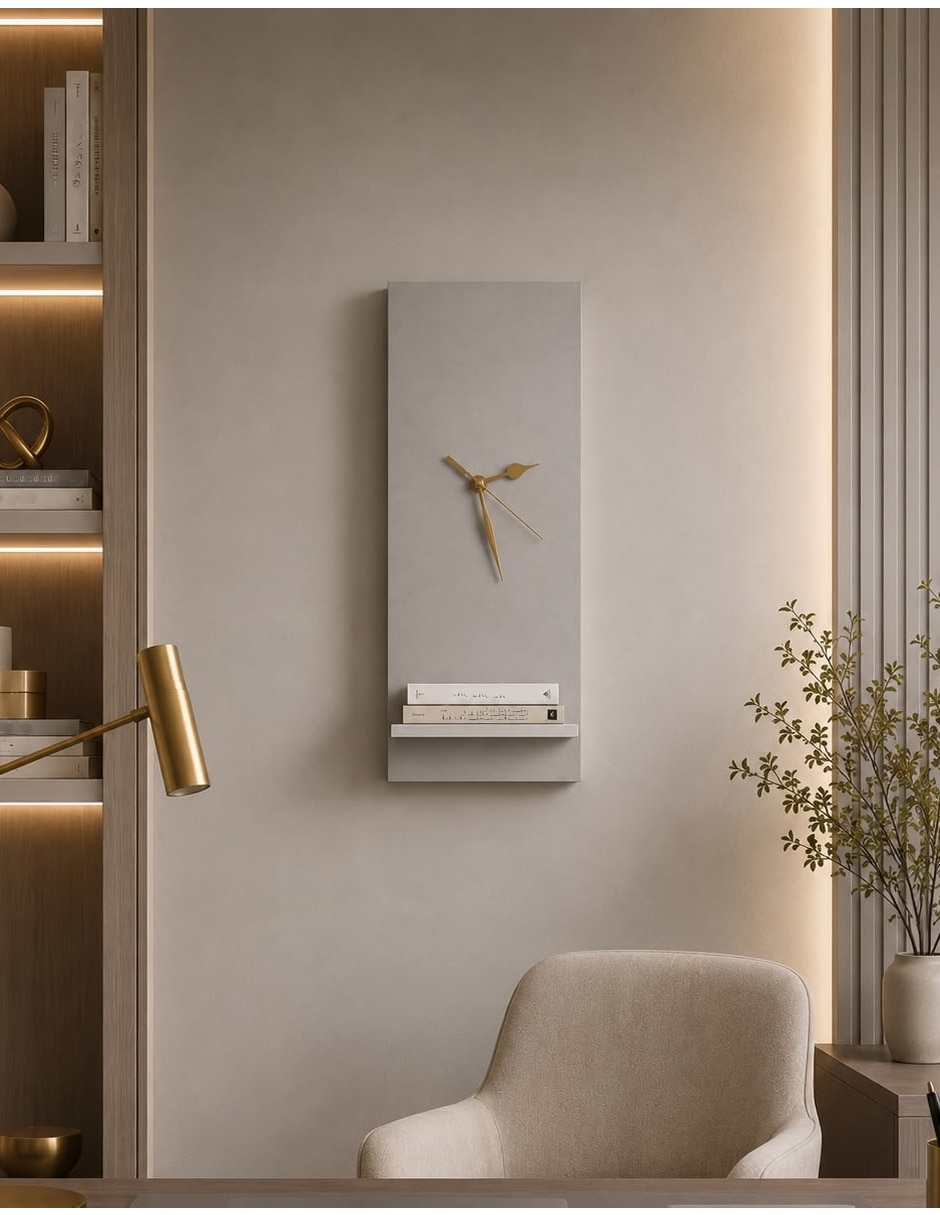 Reloj de pared de mdf 3