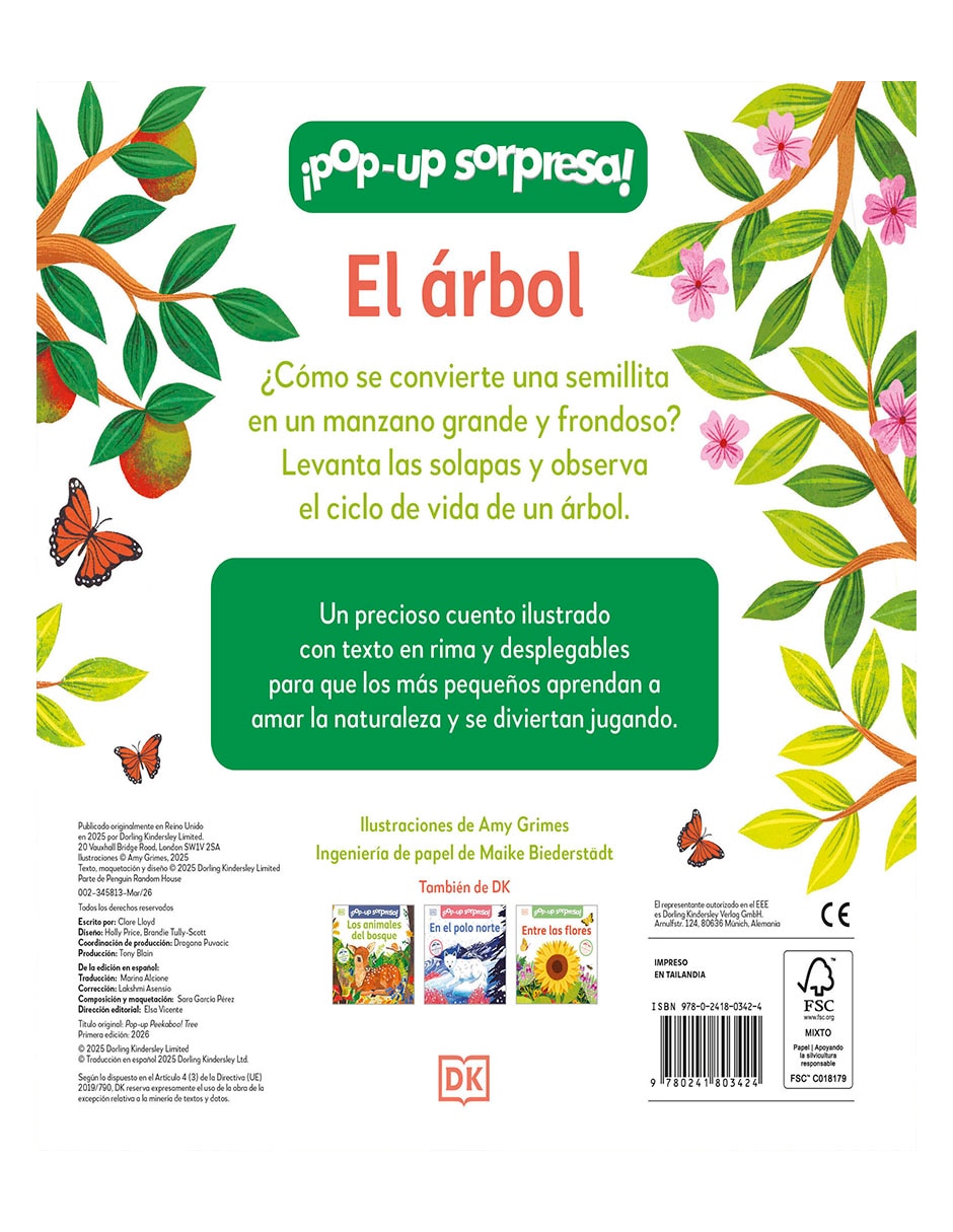 Libro ¡pop-up sorpresa! - el árbol de dk 2