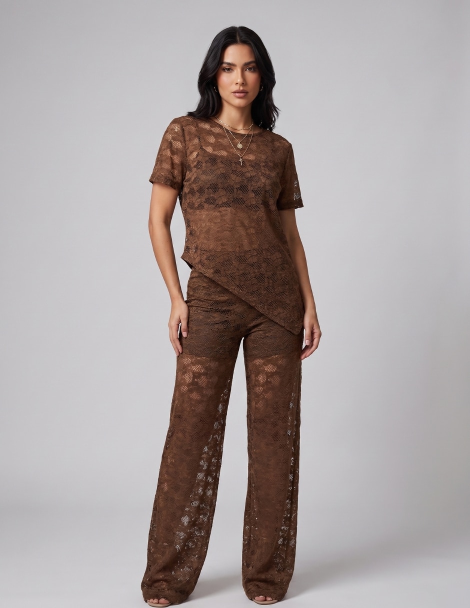 Conjunto Casual OTOÑO / INVIERNO de Elastano para No aplica Mujer