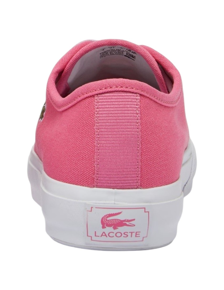 Tenis lacoste backcourt para mujer