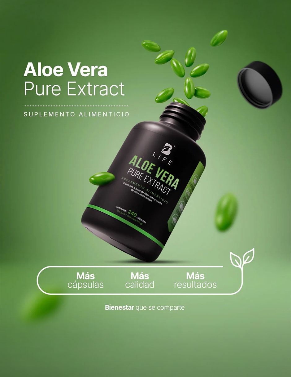 Aloe vera de 240 cápsulas 5