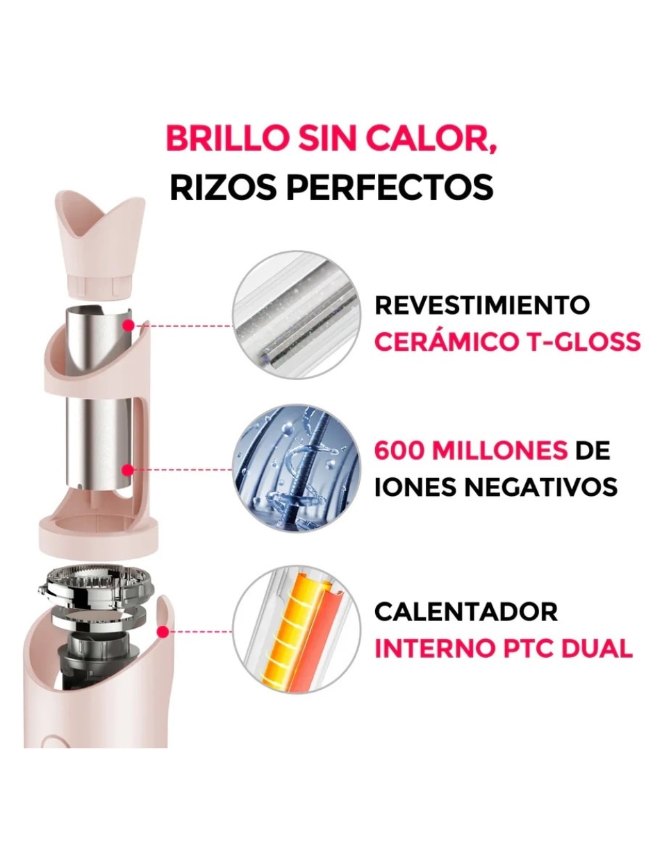 Rizadora 25 mm de cerámica - iones Rizadora 25 mm de cerámica - iones