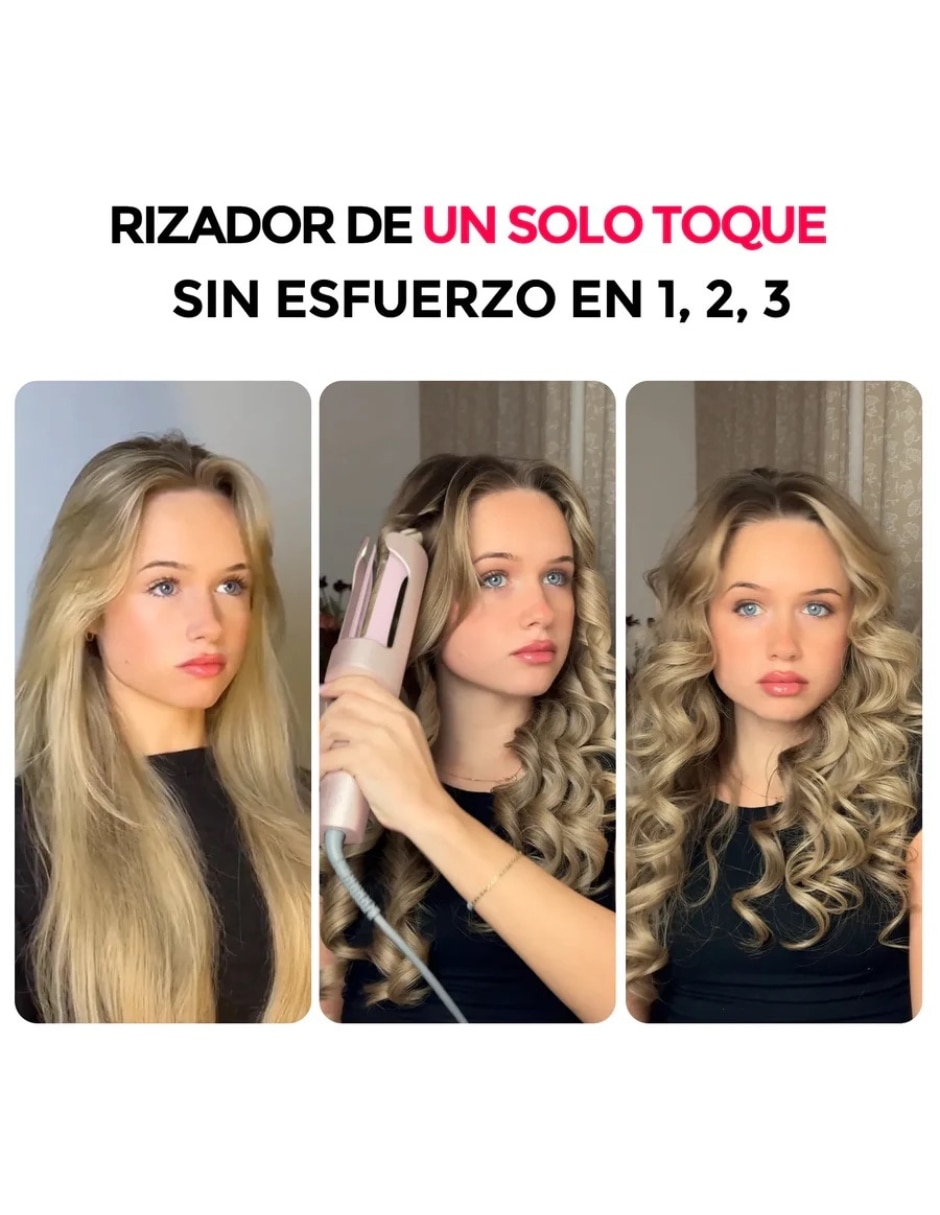 Rizadora 25 mm de cerámica - iones 7