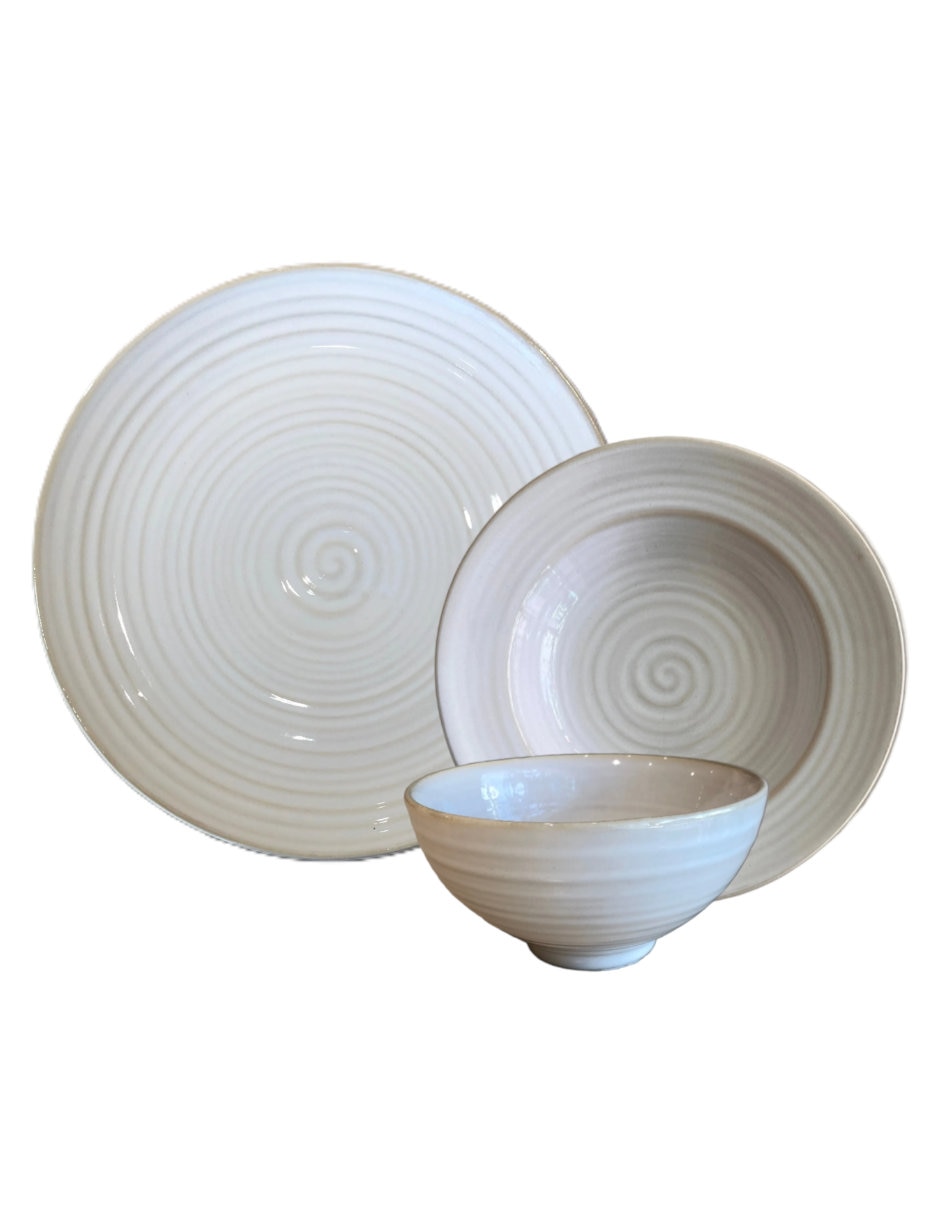 Vajilla johann & home de porcelana