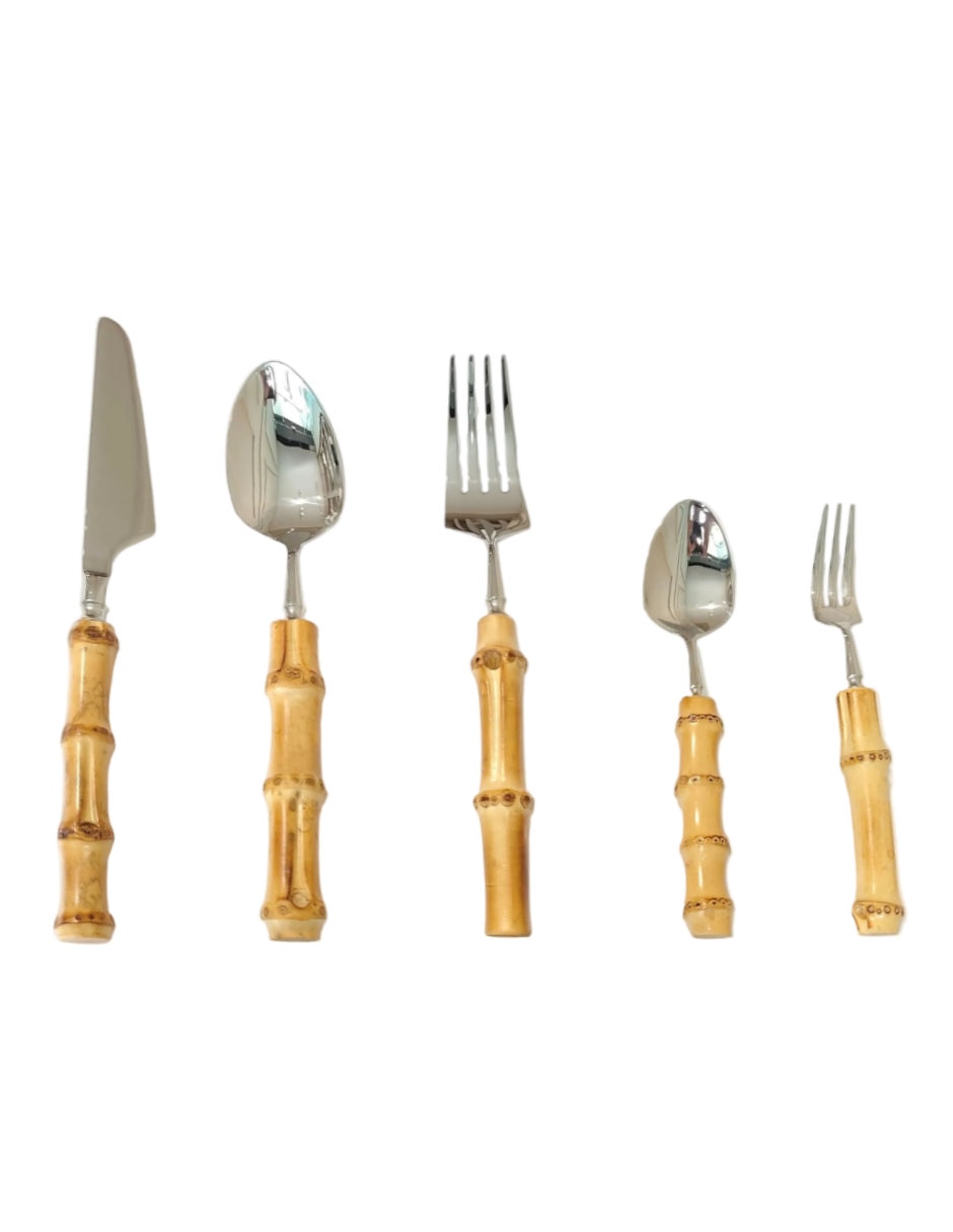 Set cubiertos de acero inoxidable 5 piezas Set cubiertos de acero inoxidable 5 piezas