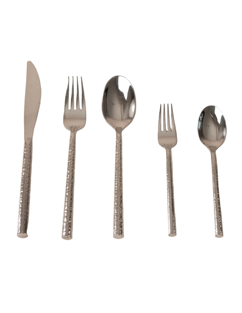 Set cubiertos de acero inoxidable 5 piezas Set cubiertos de acero inoxidable 5 piezas