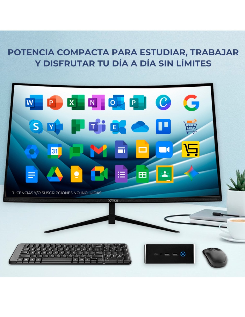 Mini PC MPCL-I716G1TM27 Intel Core i7 Integrada 32 GB RAM 1 TB SSD 6