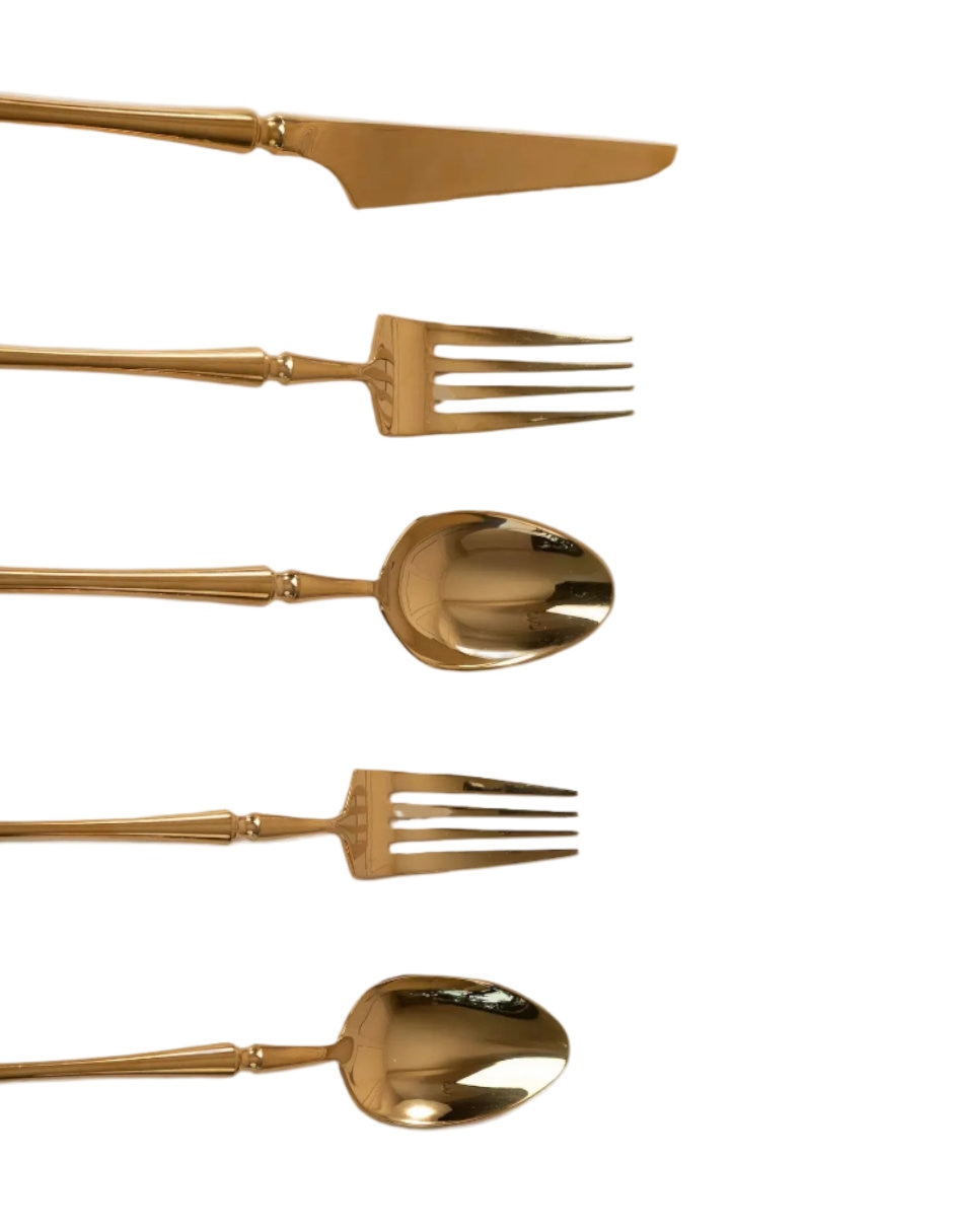 Set cubiertos JOHANN & HOME de acero inoxidable 5 piezas