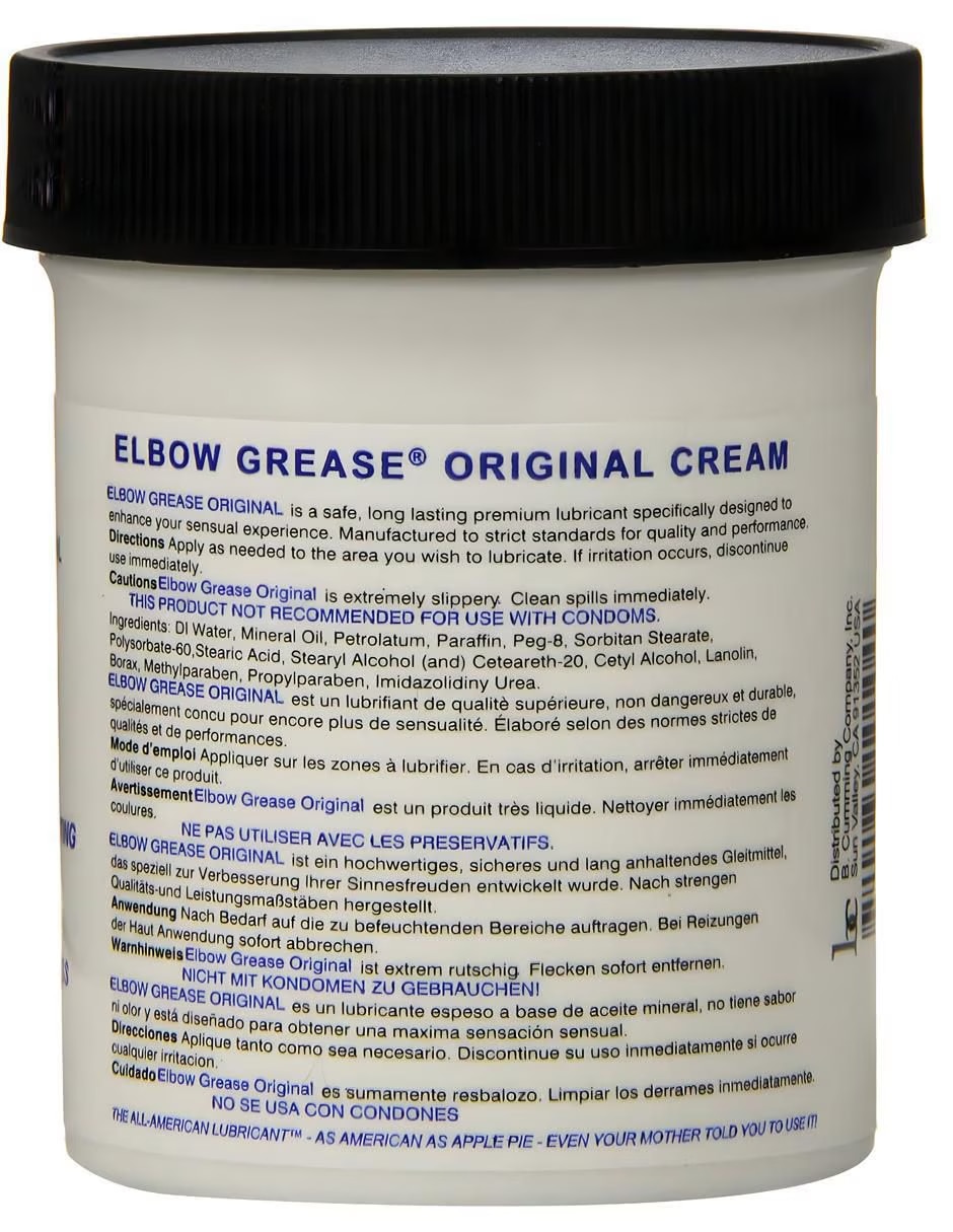 Lubricante íntimo Elbow Grease