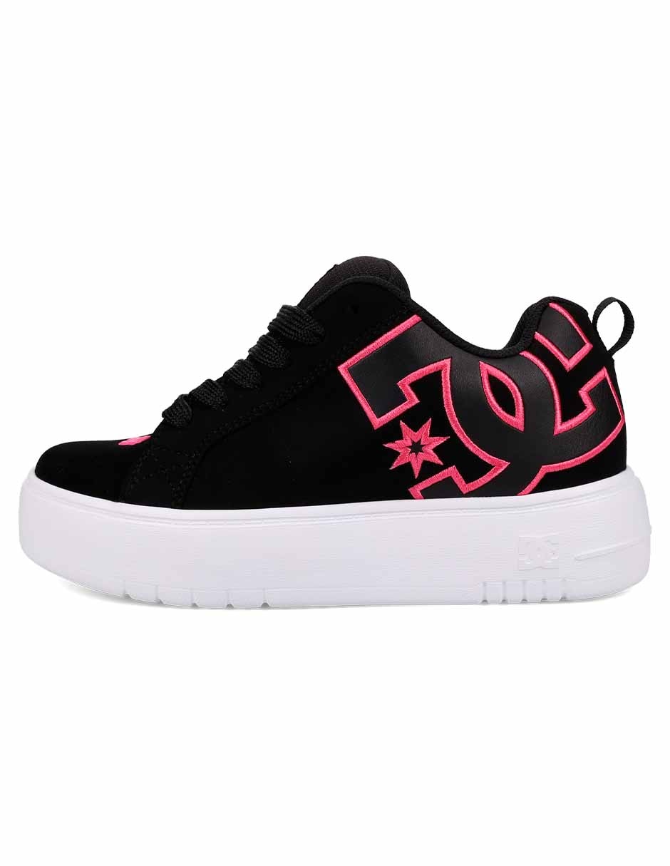 Tenis Court Graffik Platform para mujer
