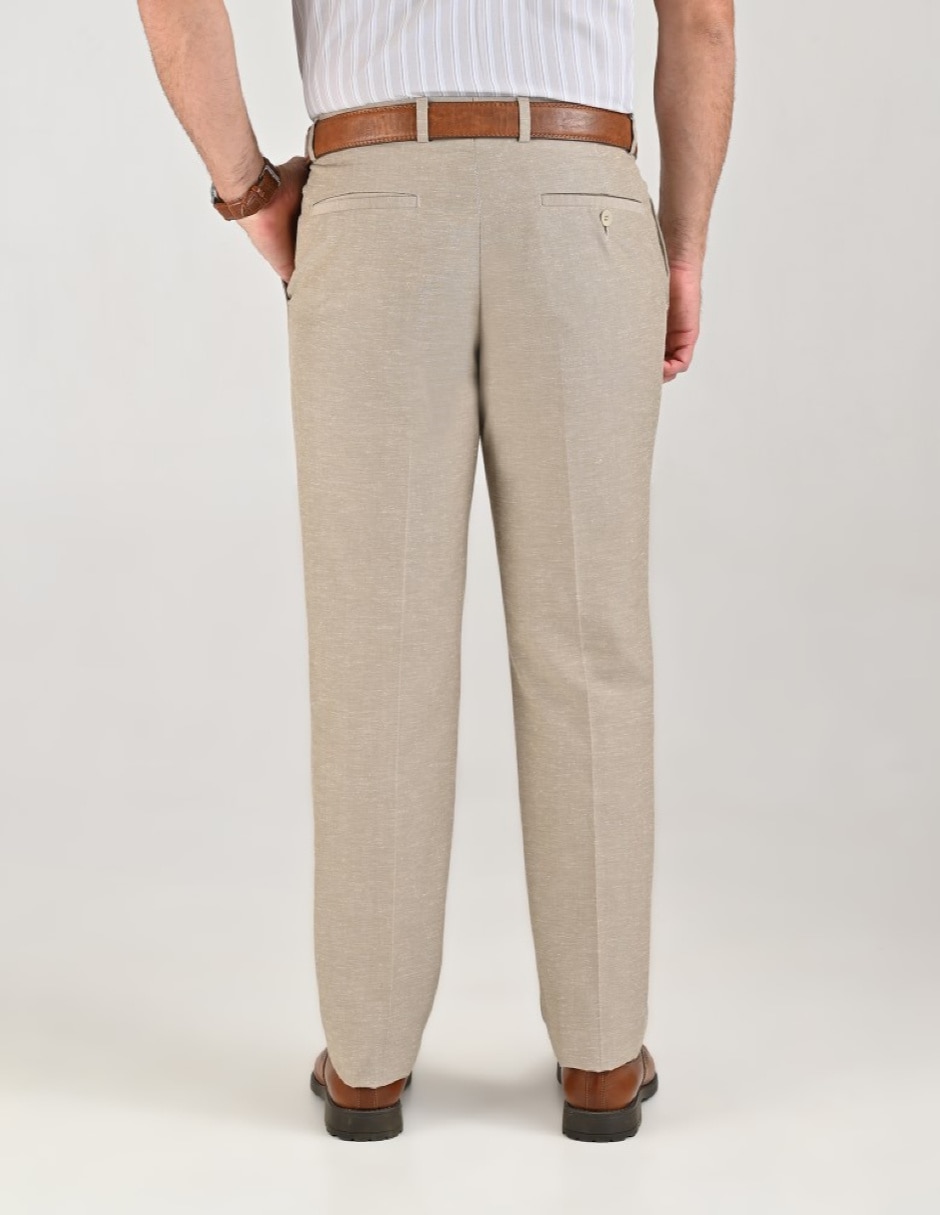 Pantalón Formal De vestir Slim YALE Básico de Algodón y poliéster para hombre