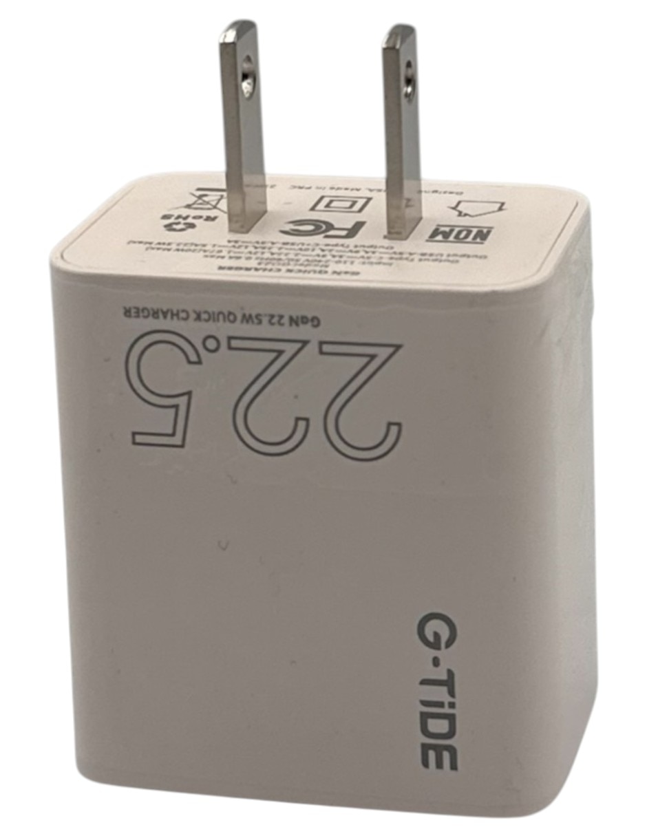 Adaptador de corriente Gtide lightning + USB tipo C 20 W