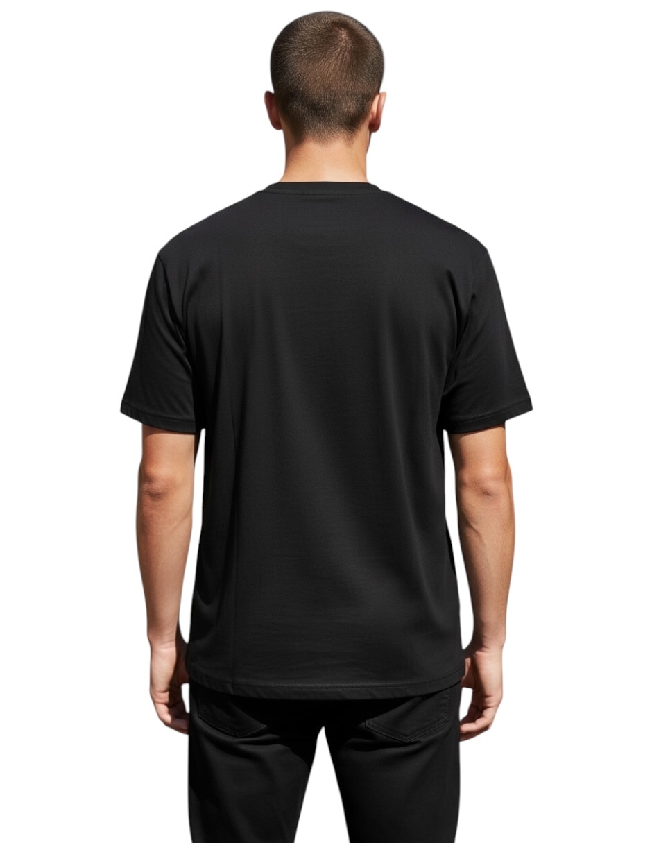Playera cuello redondo para hombre 2
