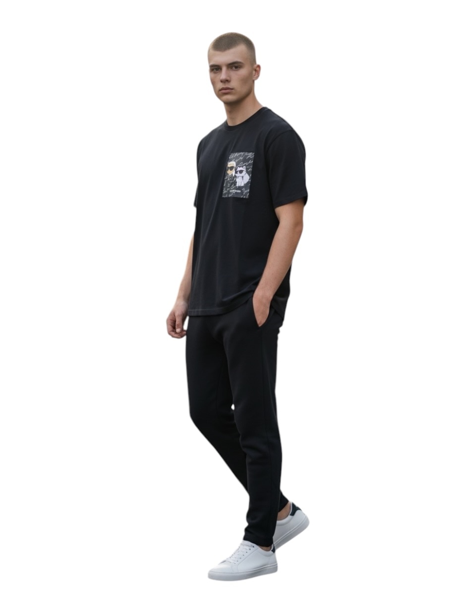 Playera cuello redondo para hombre 3