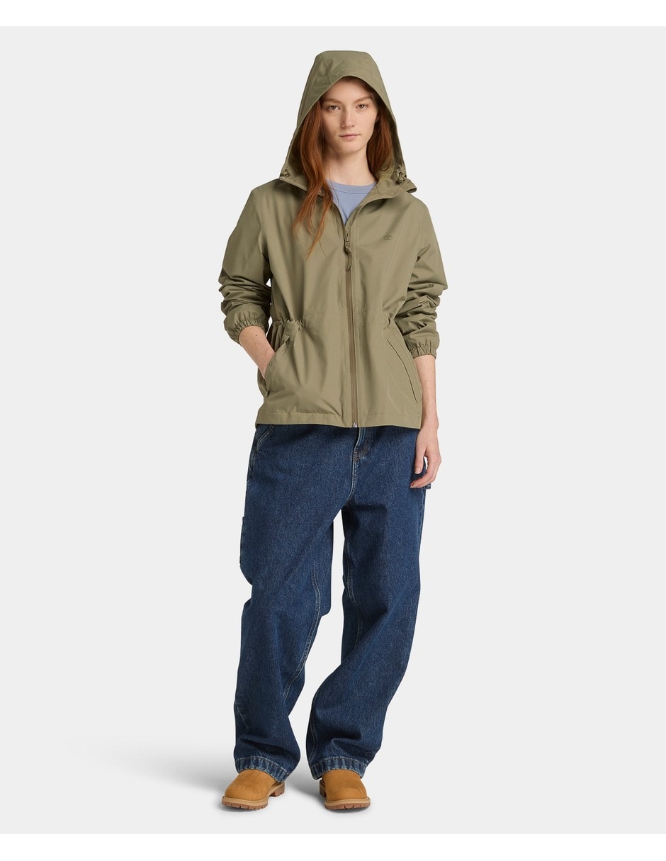 Chamarra casual timberland impermeable para mujer