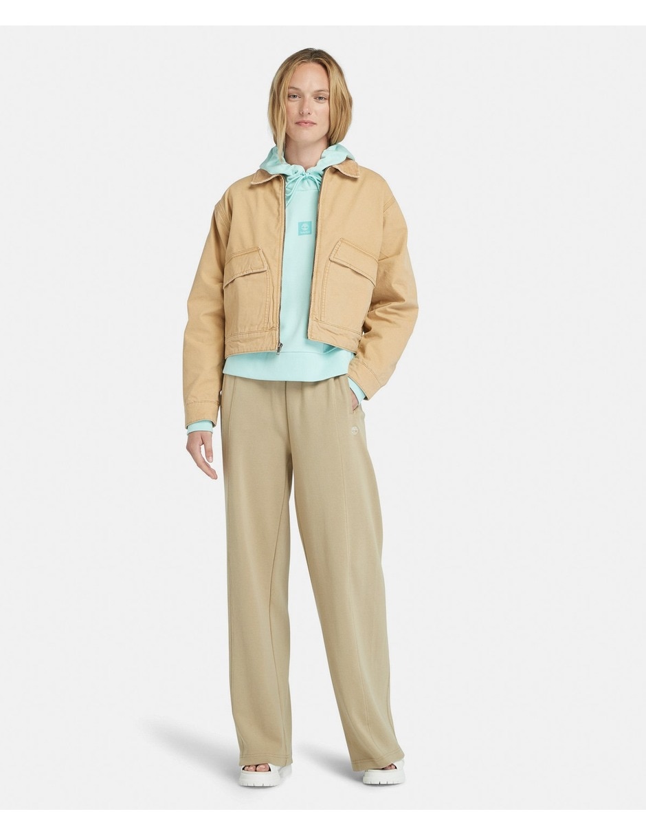 Chamarra casual timberland de algodón para mujer