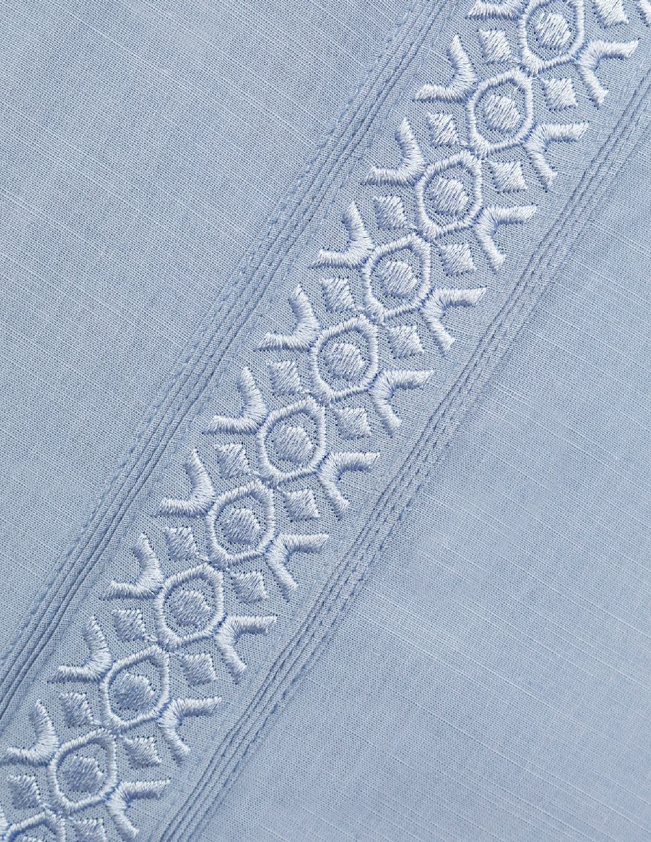 Guayabera manga corta para hombre 4