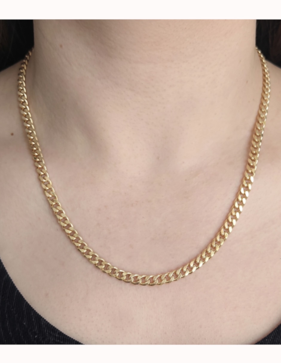 Cadena de oro amarillo 14 k