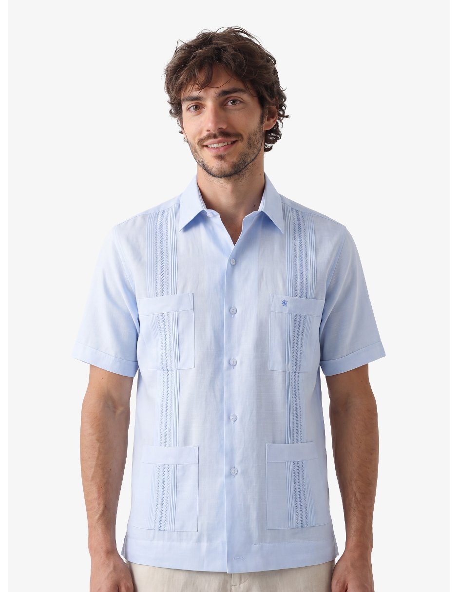 Guayabera manga corta para hombre Guayabera manga corta para hombre