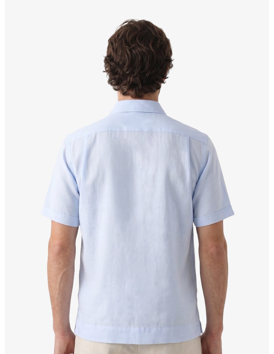 Guayabera manga corta para hombre 2