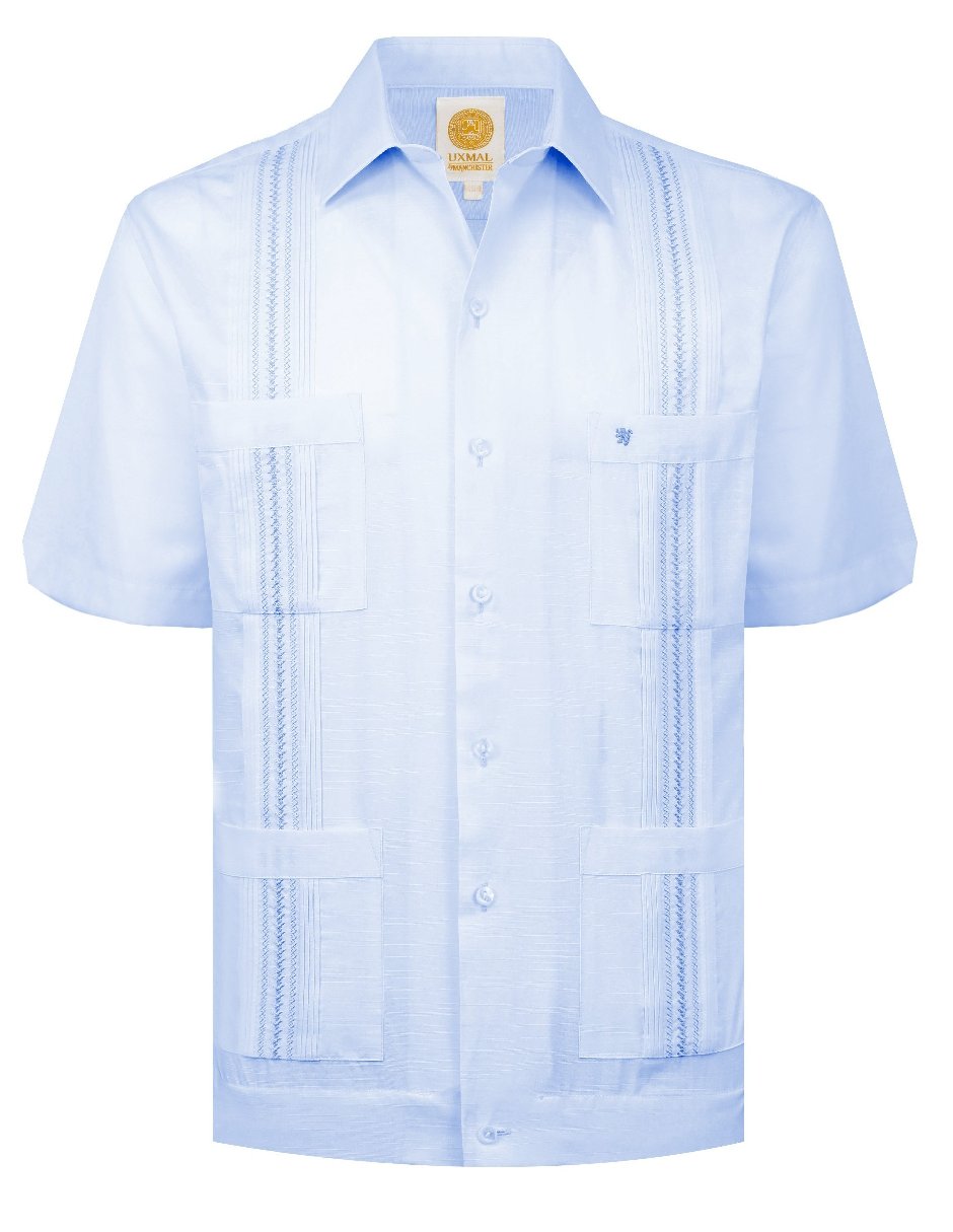 Guayabera manga corta para hombre 4