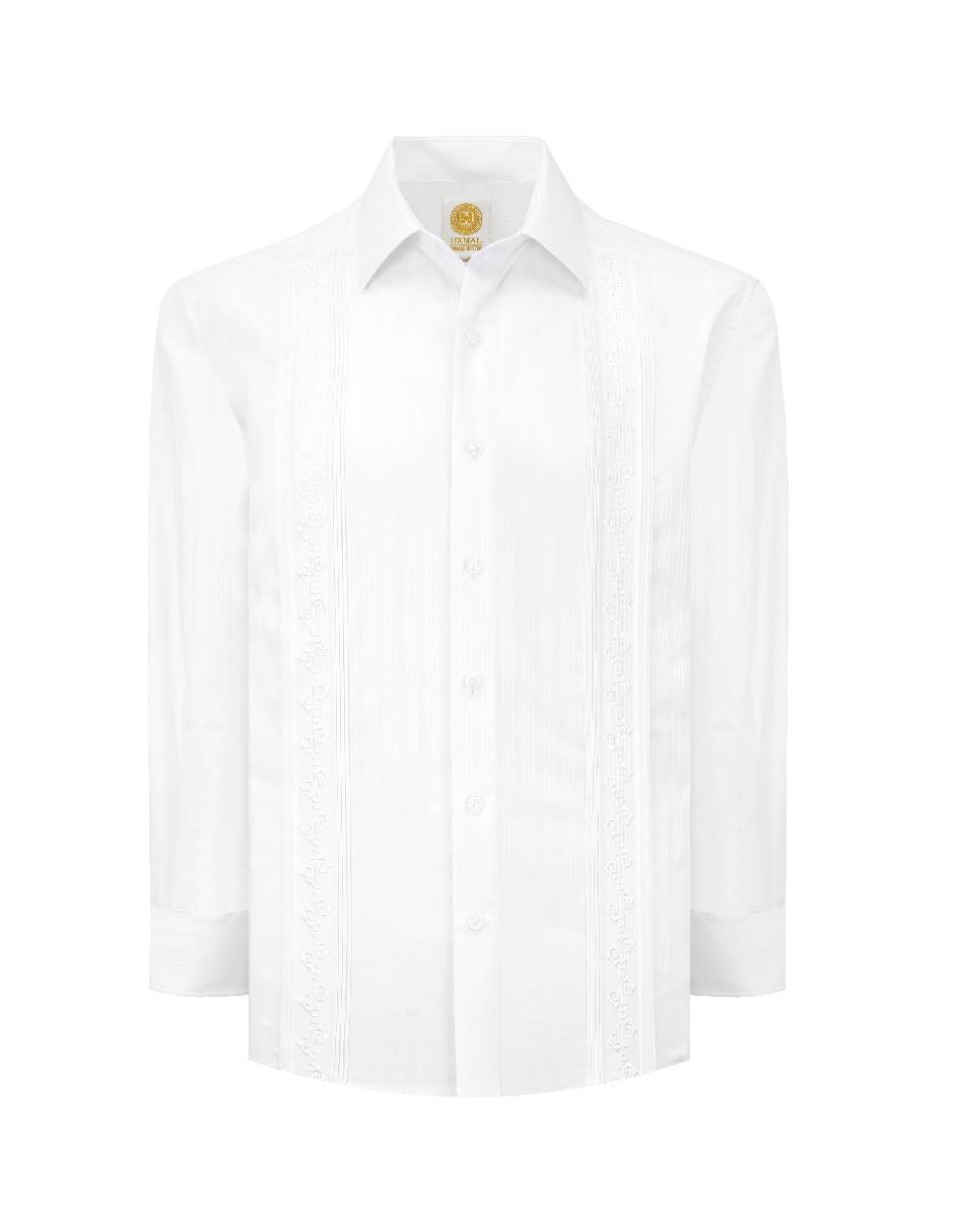 Guayabera manga corta para hombre 4