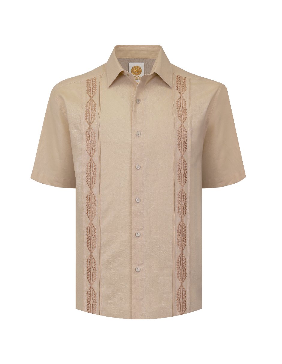 Guayabera manga corta para hombre