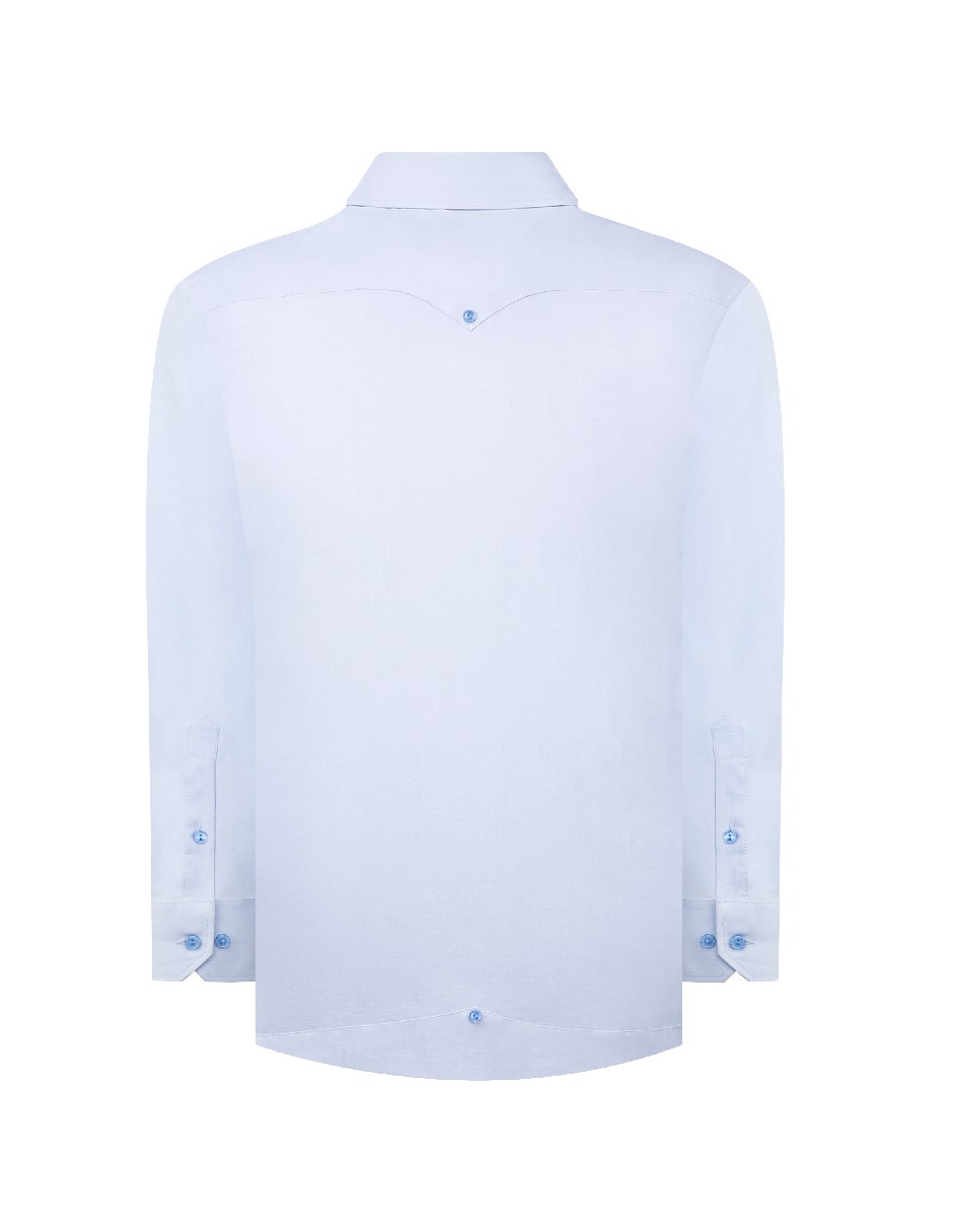 Guayabera manga corta para hombre 2