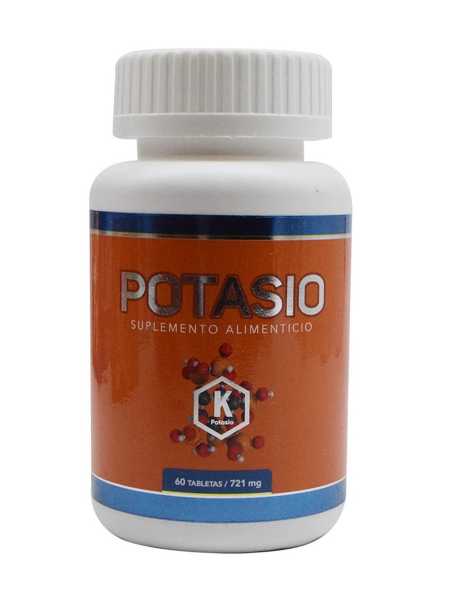 Gluconato de potasio ultra soya 60 tabletas con potasio