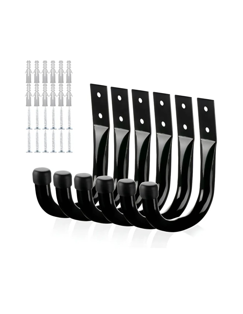 Percha/Perchero De pared de Acero inoxidable 6 gancho/ganchos Percha/Perchero De pared de Acero inoxidable 6 gancho/ganchos